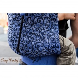 BabyMonkey Agilo ергономична раница Affresco - размер Toddler (15-36 месеца)