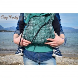 BabyMonkey Agilo ергономична раница Grunge - размер Toddler (15-36 месеца)