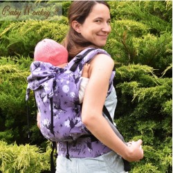 BabyMonkey Regolo ергономична раница Dancing Fairy лилаво (регулируема) BabyMonkey Regolo ергономична раница Dancing Fairy лилаво (регулируема)