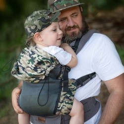 Ергономична раница Kinder Hop Grow Air - Moro