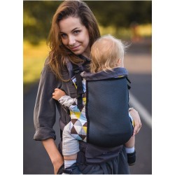 Ергономична раница Kinder Hop Grow Air - Yellow Triangles