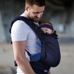 Ергономична раница Kinder Hop Multi Soft - Diamond Dark Blue