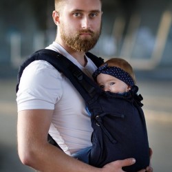 Ергономична раница Kinder Hop Multi Soft - Diamond Dark Blue