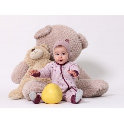 Гащеризон мериносова вълна Lambinoo - розов