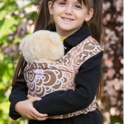 Слинг за кукли - Caramel Clouds