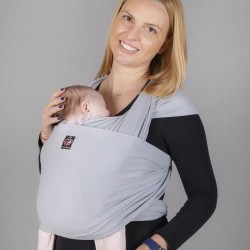 OmniaBaby еластичен слинг едноцветен - Светло сиво OmniaBaby еластичен слинг едноцветен - Светло сиво