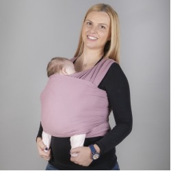OmniaBaby еластичен слинг едноцветен - Пепел от рози OmniaBaby еластичен слинг едноцветен - Пепел от рози