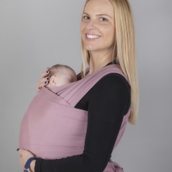 OmniaBaby еластичен слинг едноцветен - Пепел от рози OmniaBaby еластичен слинг едноцветен - Пепел от рози